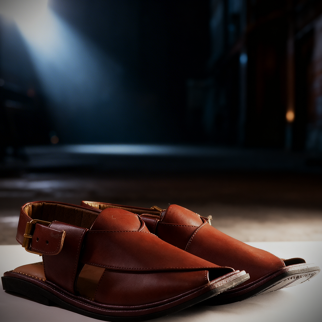 Smart Zalmi Red Peshawari Chappal