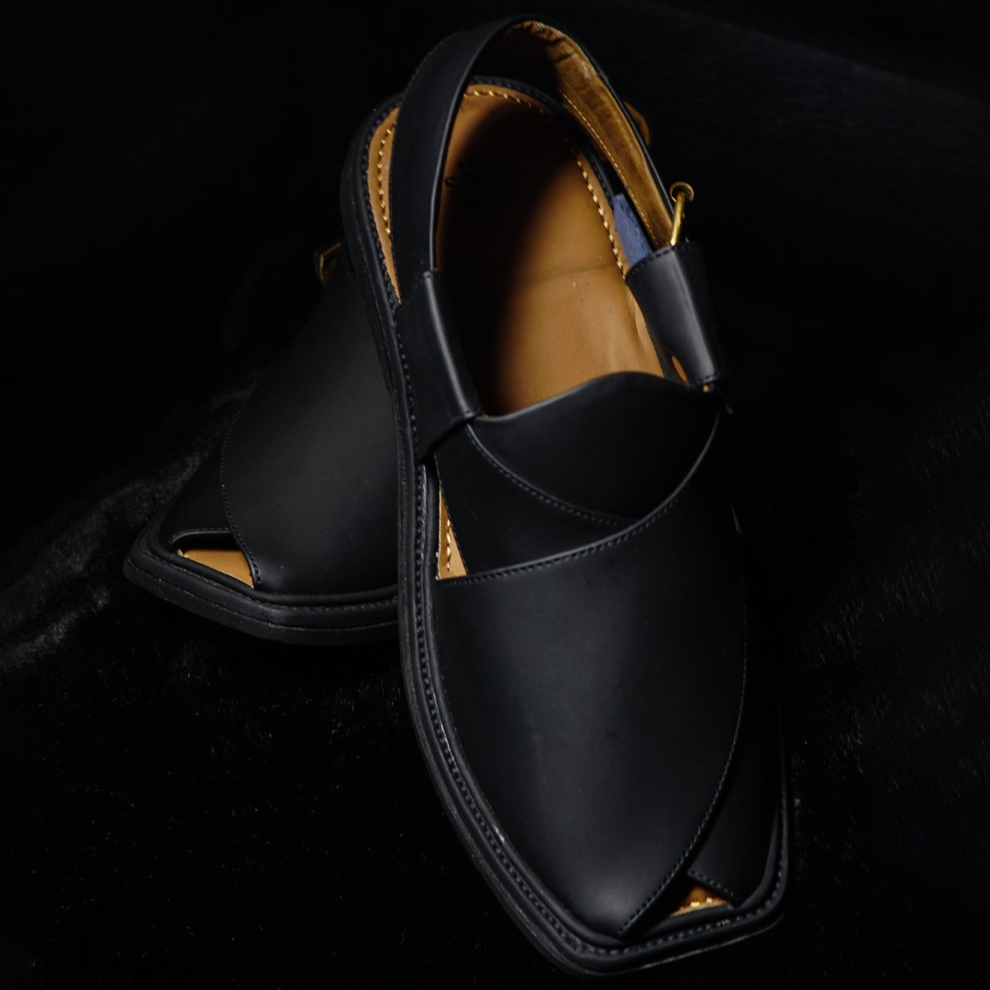 Peshawar Smart Zalmi Black Chappal