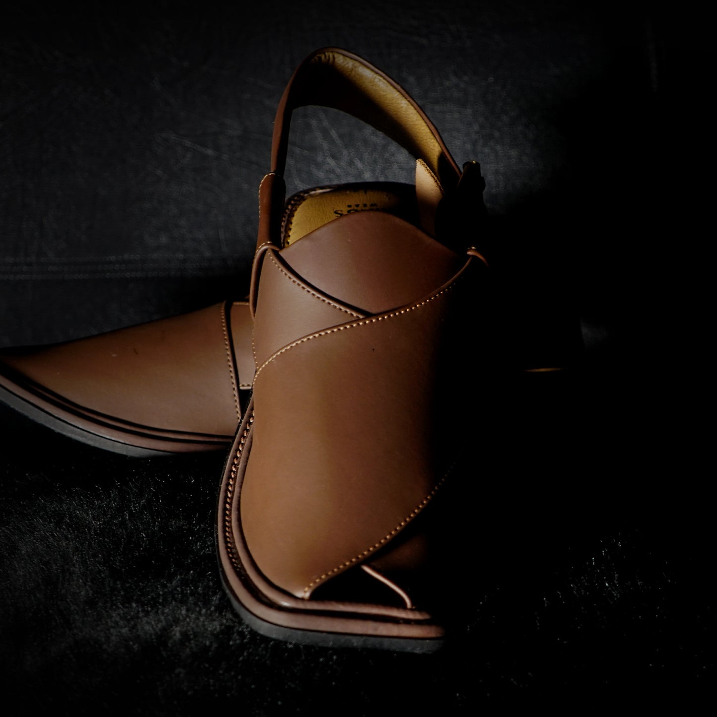 Smart Zalmi Brown Peshawari Chappal