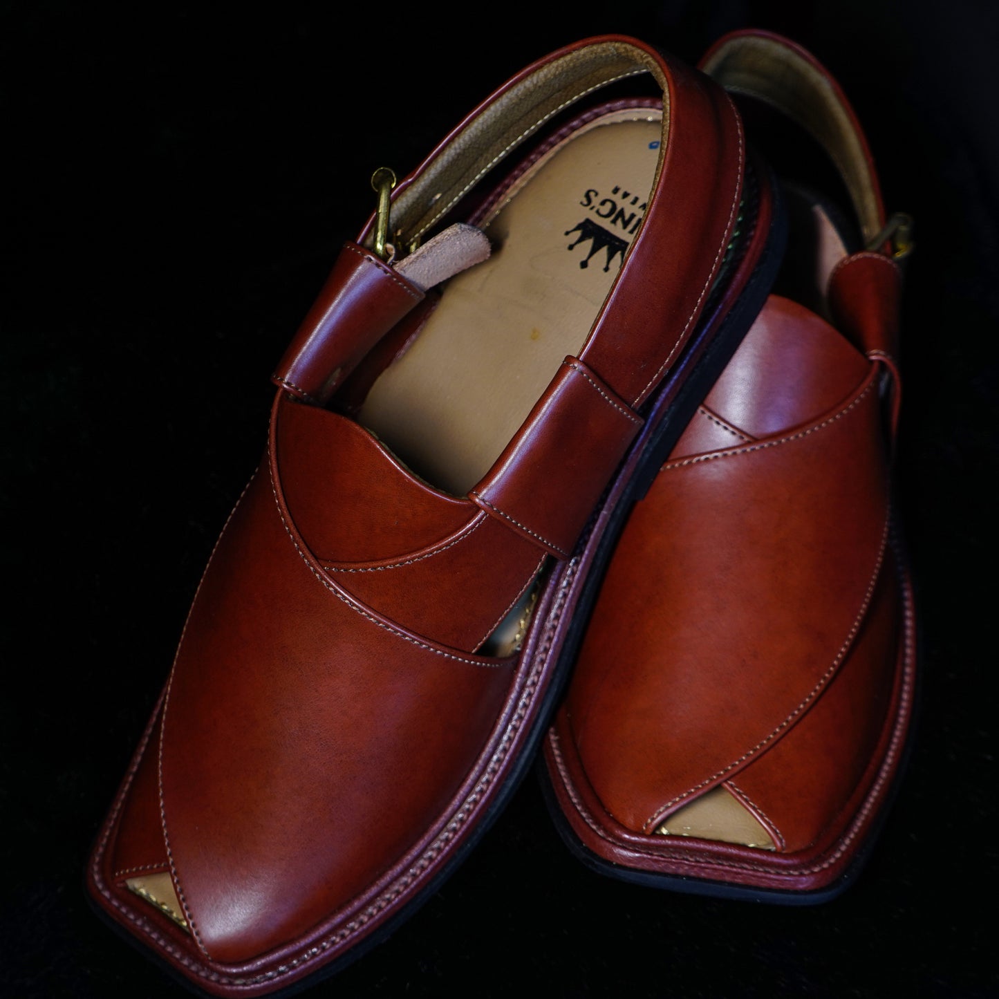 Smart Zalmi Red Peshawari Chappal