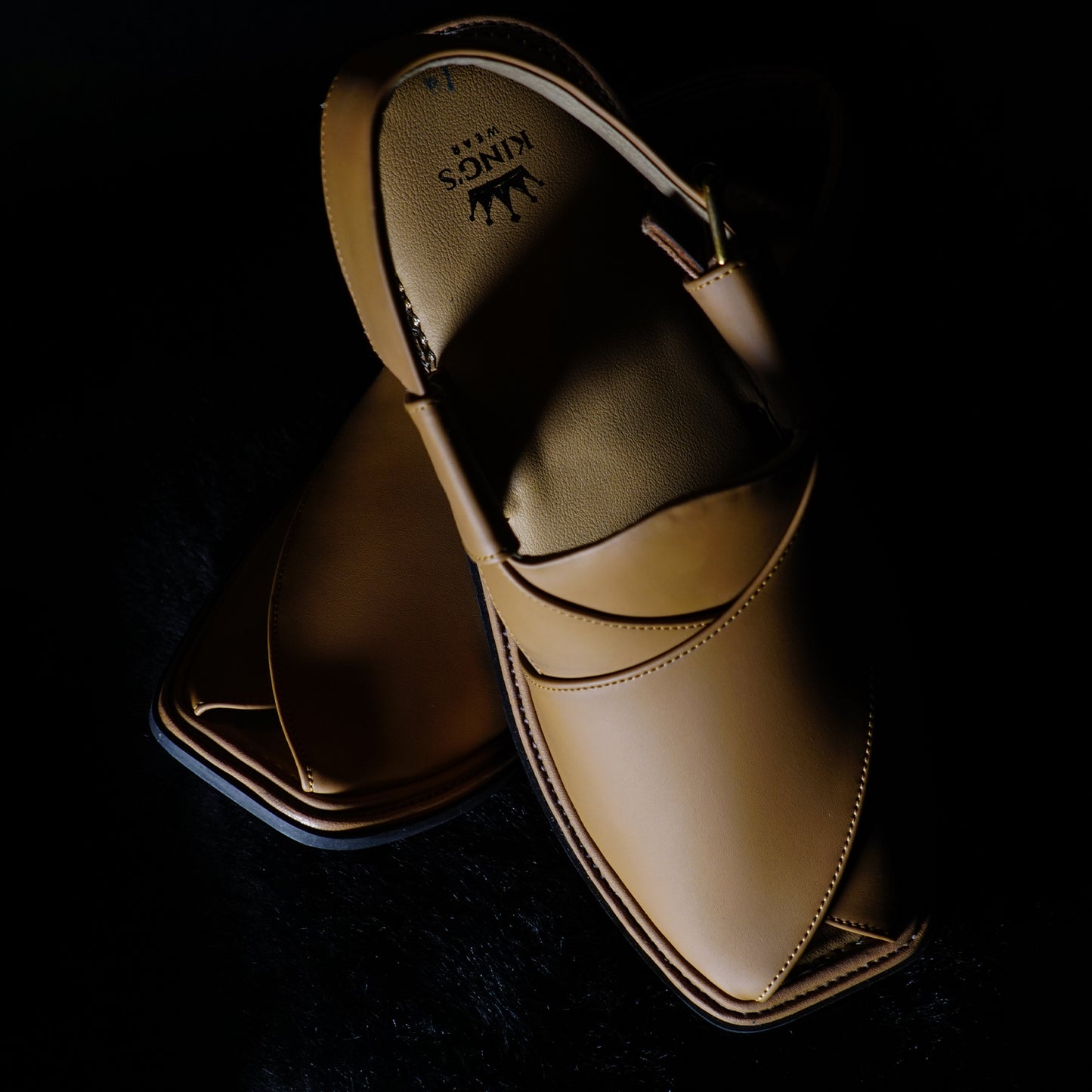 Smart Zalmi Camel Peshawari Chappal